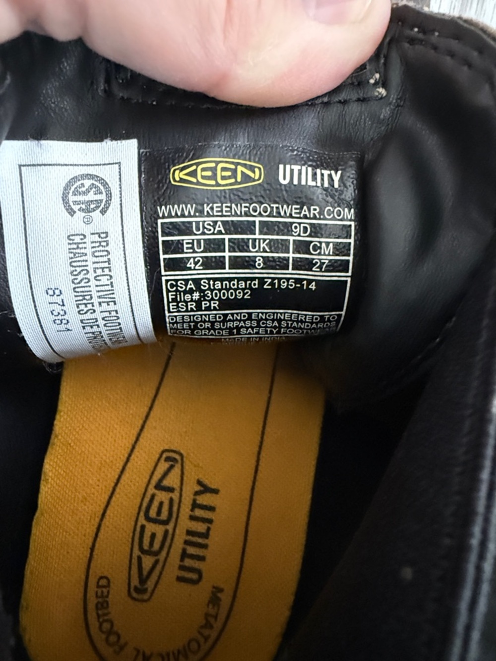 KEEN CSA STEEL TOE SLIP ON BOOTS - Picture 5 of 9